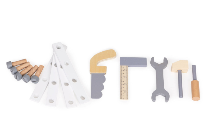 Homelux Masă DIY din lemn cu unelte [5]