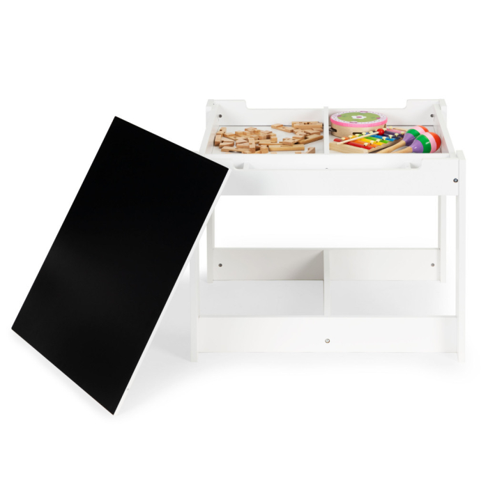 Homelux Masă multifuncțională din lemn cu 2 scaune [3]