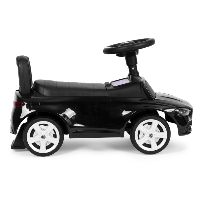 Homelux Mercedes C-Class Ride-on mașină mică interactivă Volan Sunete Negru [3]