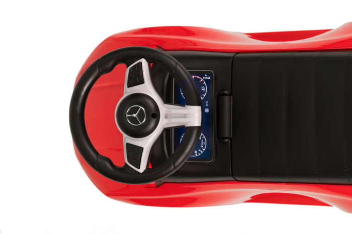 Homelux Mercedes C-Class Ride-on mașină mică interactivă Volan Sunete Roșu [9]