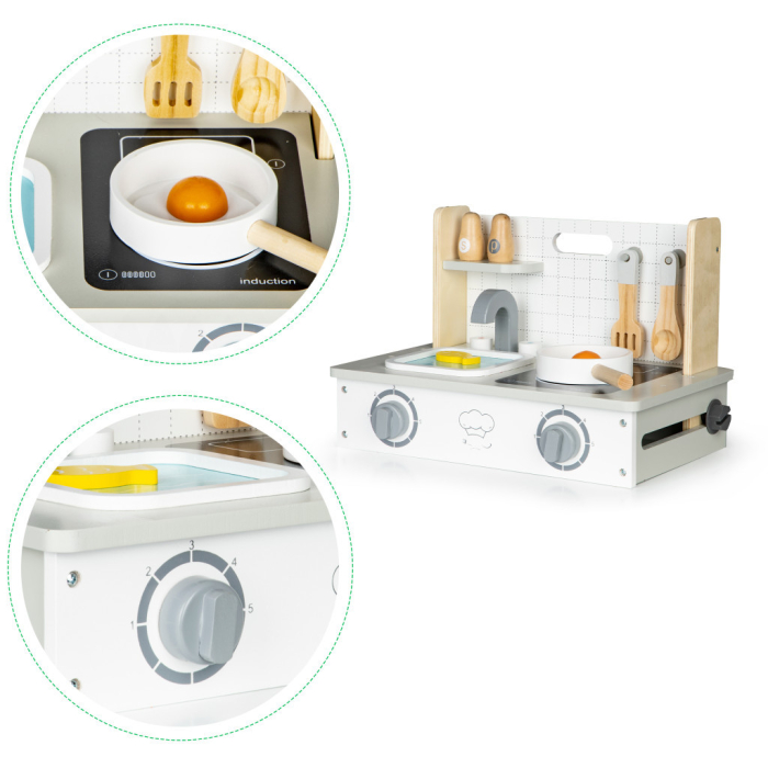 Homelux Mini bucătărie din lemn cu accesorii [7]