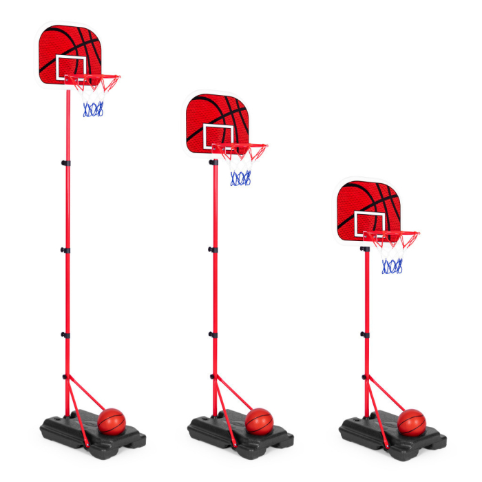 Homelux Panou de baschet pentru copii cu înălțime reglabilă, cu pompă pentru minge [6]