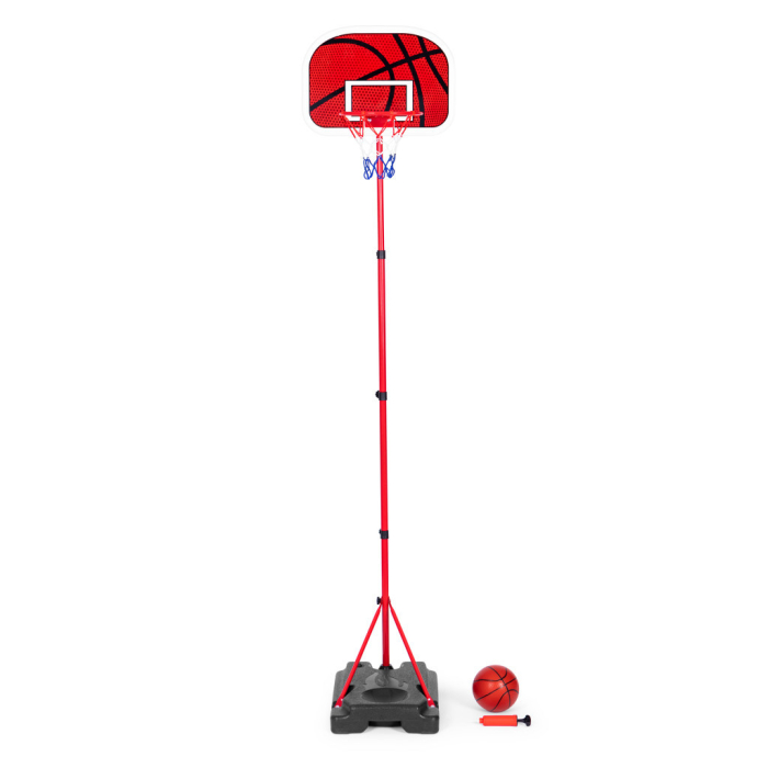 Homelux Panou de baschet pentru copii cu înălțime reglabilă, cu pompă pentru minge [9]