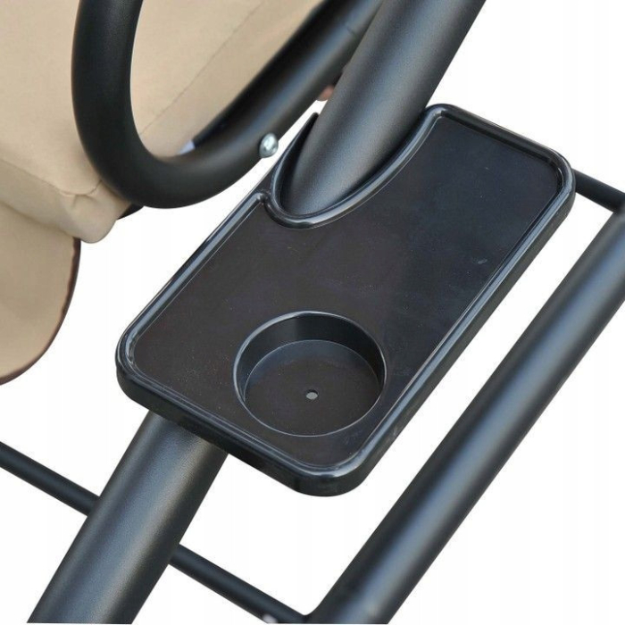 Homelux Pat balansoar de grădină convertibil bej [6]