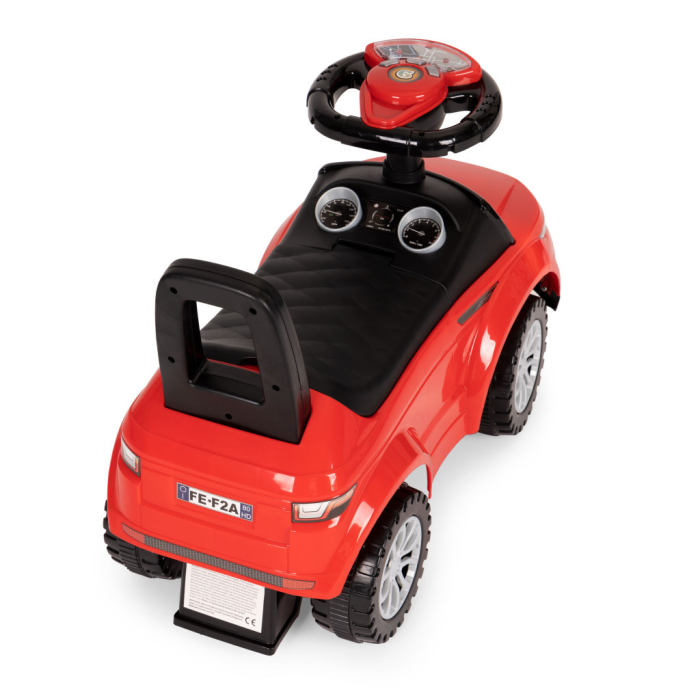 Homelux Plimbare cu mașina mică cu sunete de la 12 luni roșu [5]
