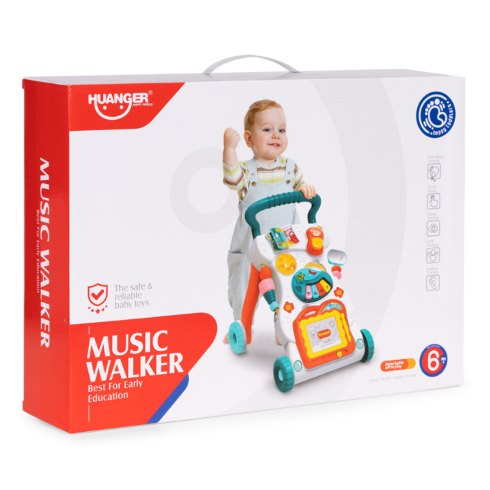 Homelux Plimbător muzical cu tablă de desen magnetică [9]