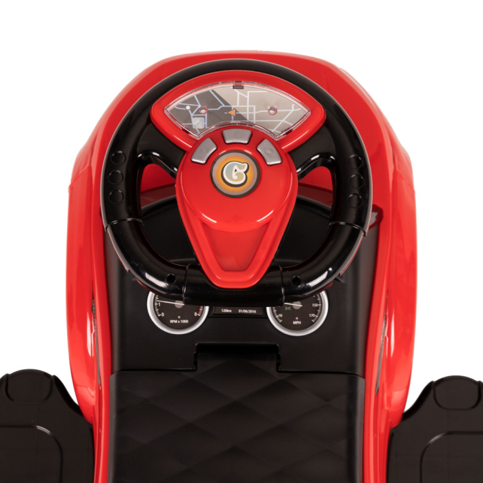 Homelux Rider walker 3 în 1 cărucior scaun cu rotile 3 în 1 roșu [6]