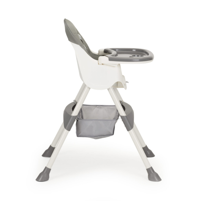 Homelux Scaun de hrănire 2 în 1 cu centură în 5 puncte gri [3]