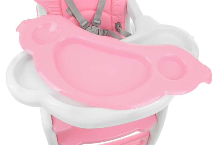 Homelux Scaun înalt multifuncțional 3 în 1 roz [7]