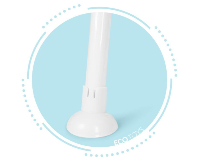 Homelux Scaun înalt pliabil 3 în 1 roz [4]