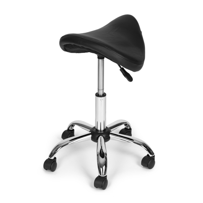 Homelux Scaun pentru cosmetică, reglabil pe înălțime, piele ecologică [5]