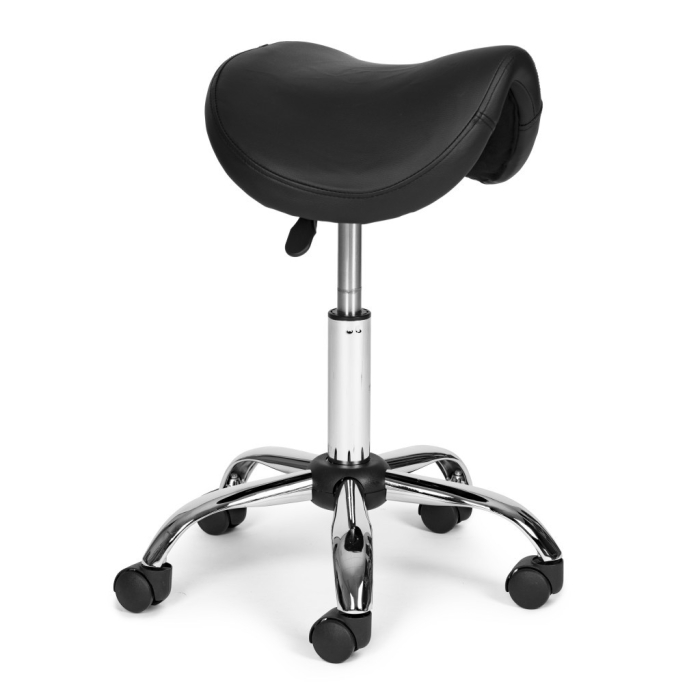 Homelux Scaun pentru cosmetică, reglabil pe înălțime, piele ecologică [3]