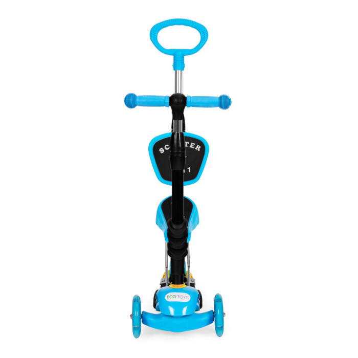 Homelux Scuter cu trei roți cu roți Led 3 în 1 albastru [3]