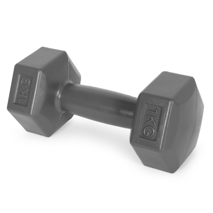 Homelux Set barbell hexagonal 2x1 kg gri [2]