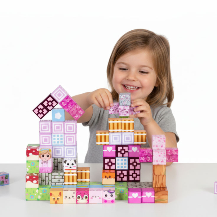 Homelux Set de blocuri de construcție magnetice Dreamworld 113 piese [6]