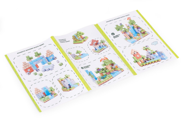 Homelux Set de blocuri de construcție magnetice Summer World 87 piese [9]