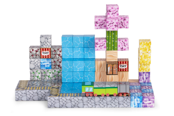 Homelux Set de blocuri de construcție magnetice Water World 112 piese [3]