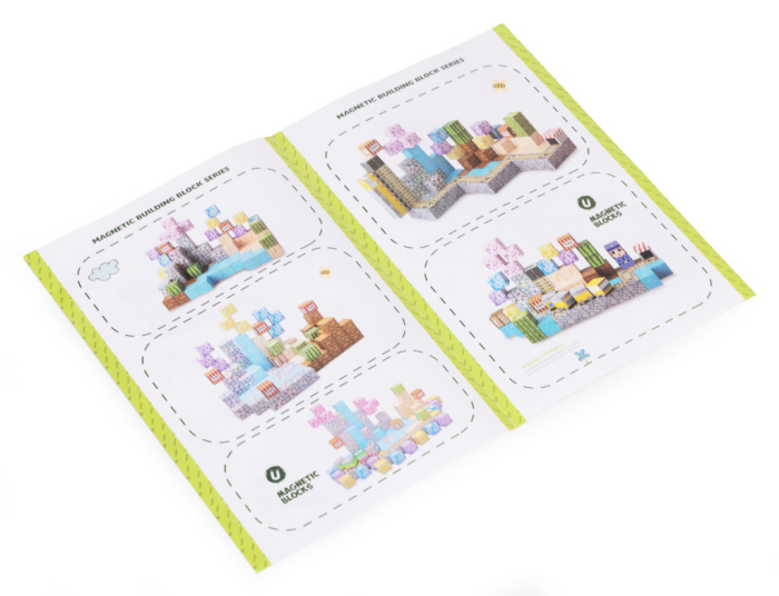 Homelux Set de blocuri de construcție magnetice Wild West 169 piese [6]