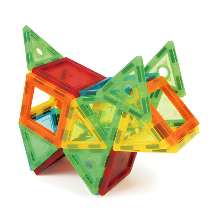 Homelux Set de constructii magnetice 70 piese casa, masina, roata Ferris etc. [3]