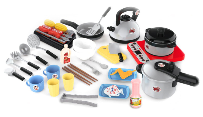 Homelux Set de gătit și grătar din 40 de piese cu sunet și LED [5]