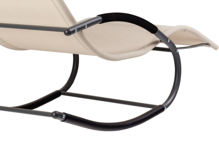 Homelux Șezlong, balansoar bej [5]