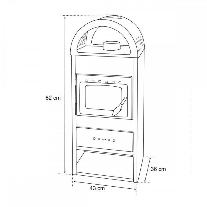 Homelux Sobă LSL07 5,4 kW [2]