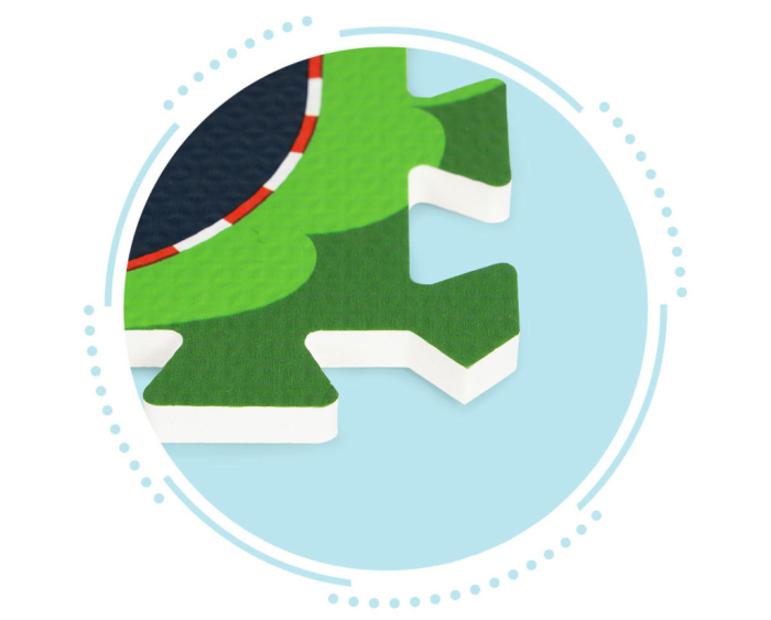 Homelux Spumă burete puzzle covor covor oraș străzi [4]