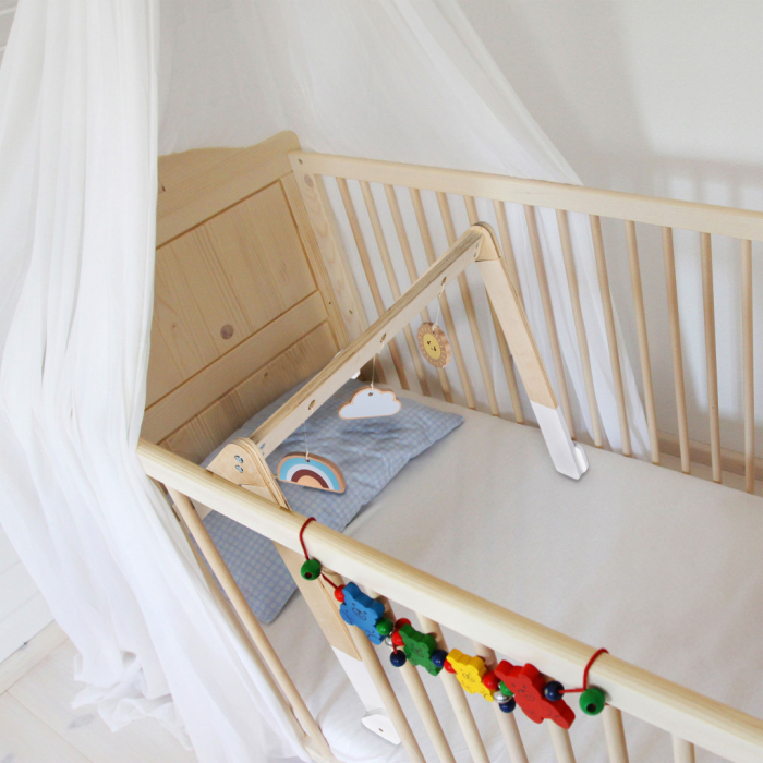 Homelux Stand de formare pentru copii din lemn cu jucării [8]