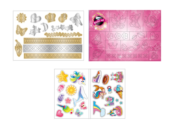 Homelux Studio de machiaj și toaletă cu tatuaje sclipitoare [5]