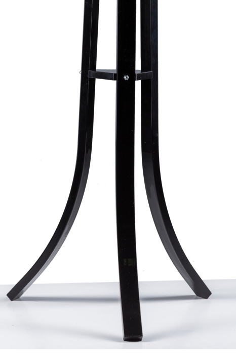 Homelux Suport de haine în picioare negru, alb [7]