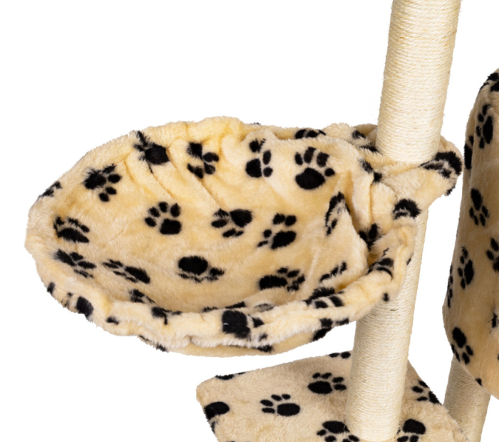 Homelux Suport de zgâriat pentru pisici 138 cm bej [4]