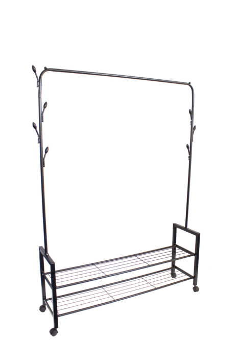 Homelux Suport rulant pentru haine cu două rafturi [3]