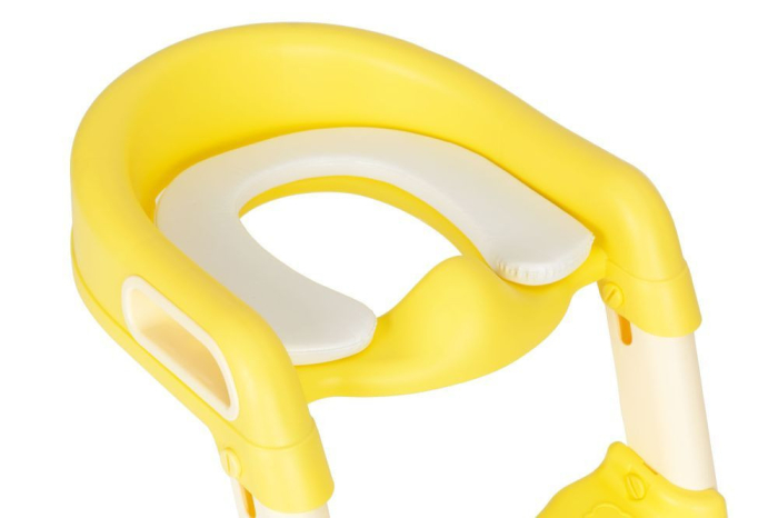 Homelux Toaletă cu reductor de scări galben [7]