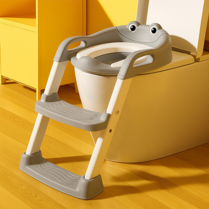 Homelux Toaletă cu trepte și scară albastră [7]