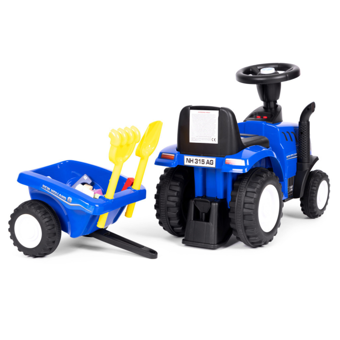 Homelux Tractor cu volan interactiv și sunete albastre [6]