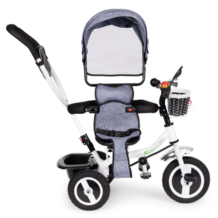 Homelux Tricycle tricycle tricycle swivel awning with durable tyres grey [3]