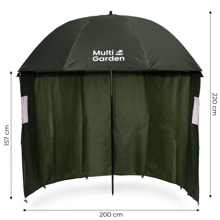 Homelux Umbrelă de pescuit cu cort deschis [9]