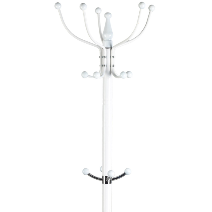 Homelux Umeraș în picioare cu 14 umerașe alb [6]