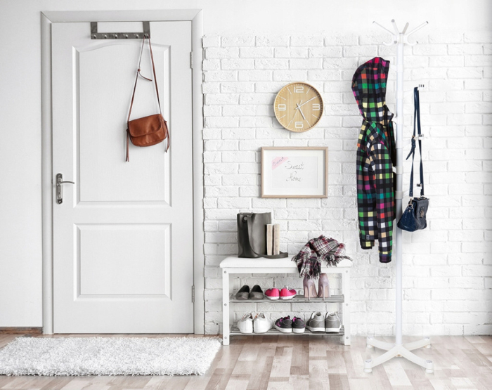 Homelux Umeraș în picioare cu mai multe niveluri alb [4]