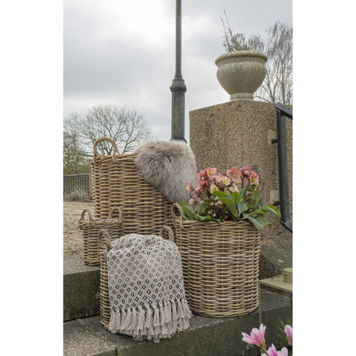 House Nordic Alanya pătură, maro-bej-alb 130x180 cm [3]