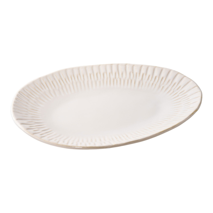 House Nordic Bol ceramică, alb, 30,5x20,3x3,8 cm [4]