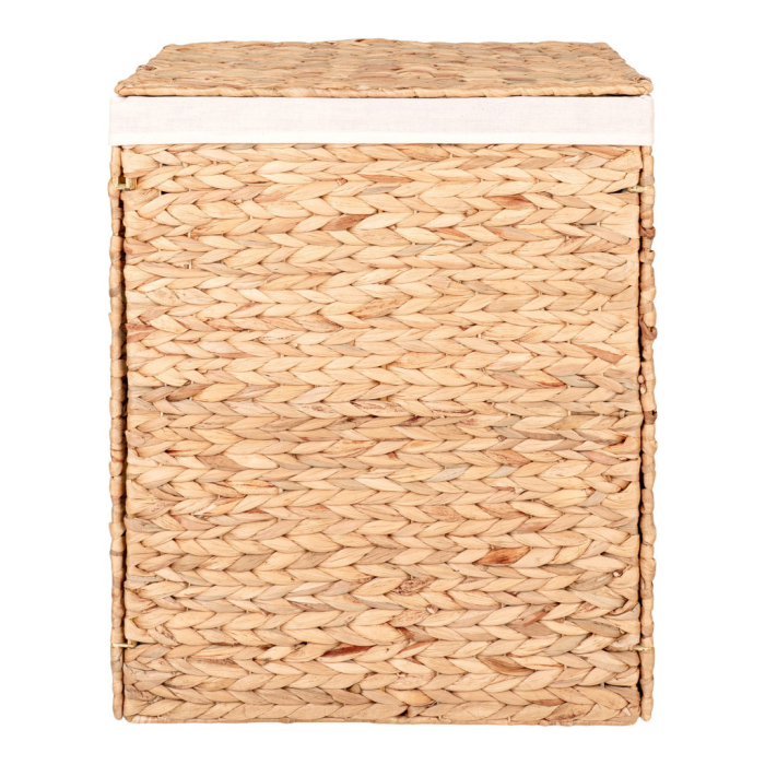 House Nordic Coș de rufe Passo, hiacint de apă, natural, 43x32x55 cm [4]