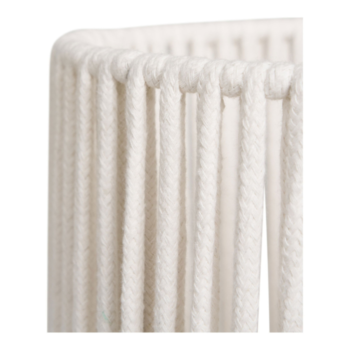 House Nordic Coșuri Arese, bumbac/metal, alb-deschis, 2buc [6]