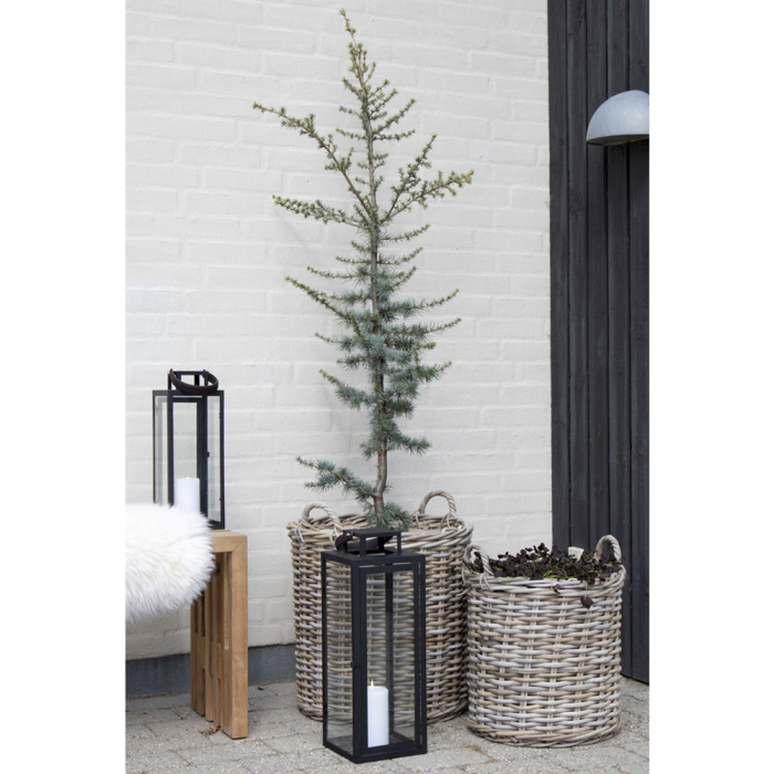 House Nordic Coșuri indo, kubu rattan, natural 2pcs [6]