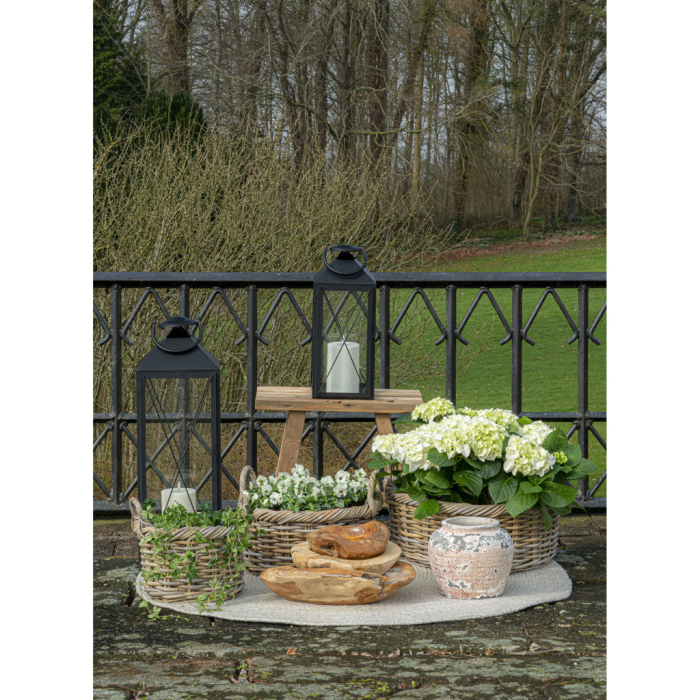 House Nordic Coșuri Kuta, kubu rattan, naturale 3db [2]