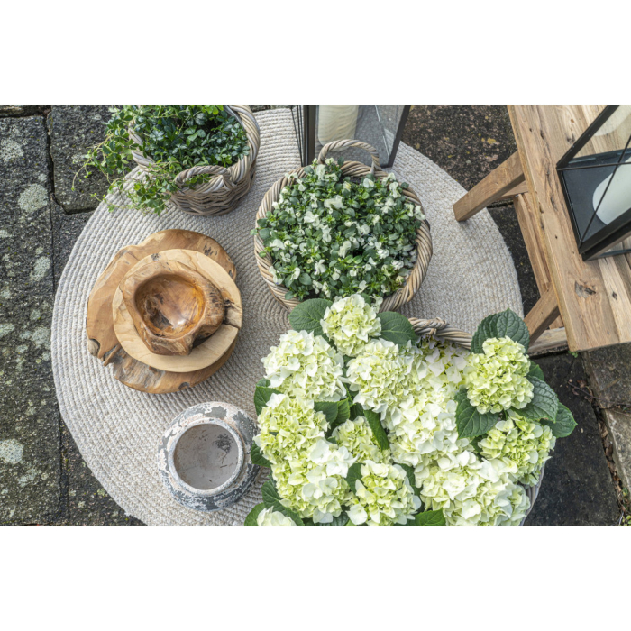 House Nordic Coșuri Kuta, kubu rattan, naturale 3db [6]