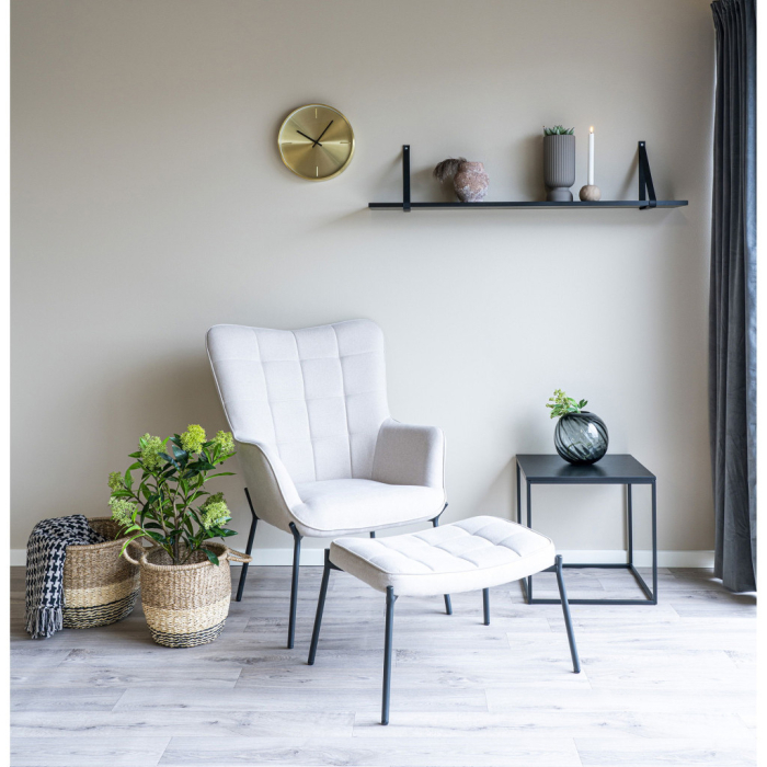 House Nordic Coșuri Lima, iarbă de mare, natural/maro/negru, 2pcs [6]