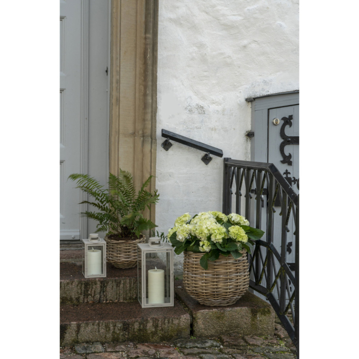 House Nordic Coșuri Pulo, rattan kubu, natural 2 buc [6]