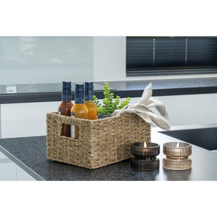 House Nordic Coșuri Venoso, iarbă de mare, naturale, 2pcs [2]