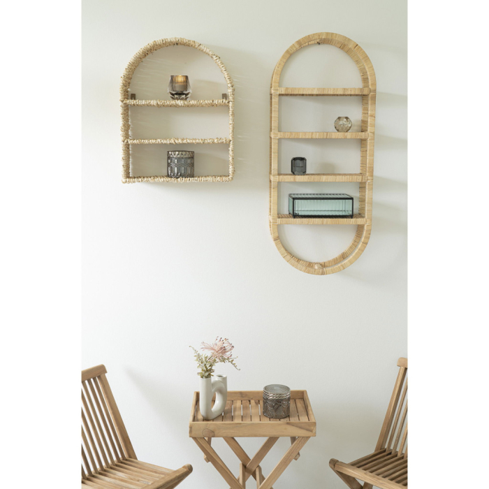 House Nordic Cutie cadou Santorini, sticlă/metal, negru, 20x13x7 cm [2]